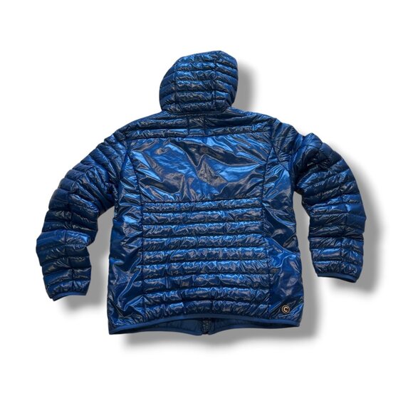 COLMAR Originals $459 Lightweight Duck Down Puffer Jacket Hoodie Zip 58/48 XXL - Picture 3 of 16